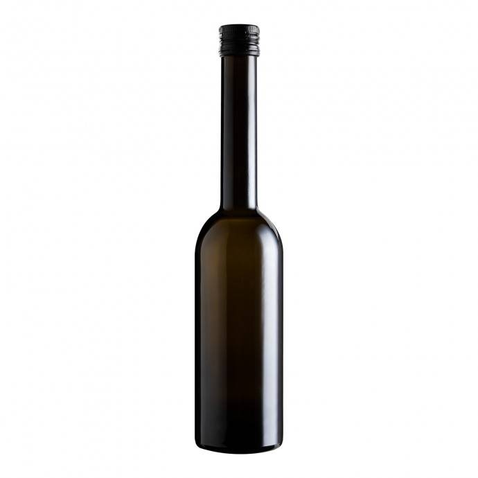 Botella Sorgente cristal oscuro 500 mL.