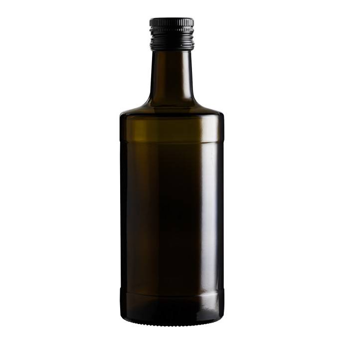 Botella Argos cristal oscuro 500 mL.