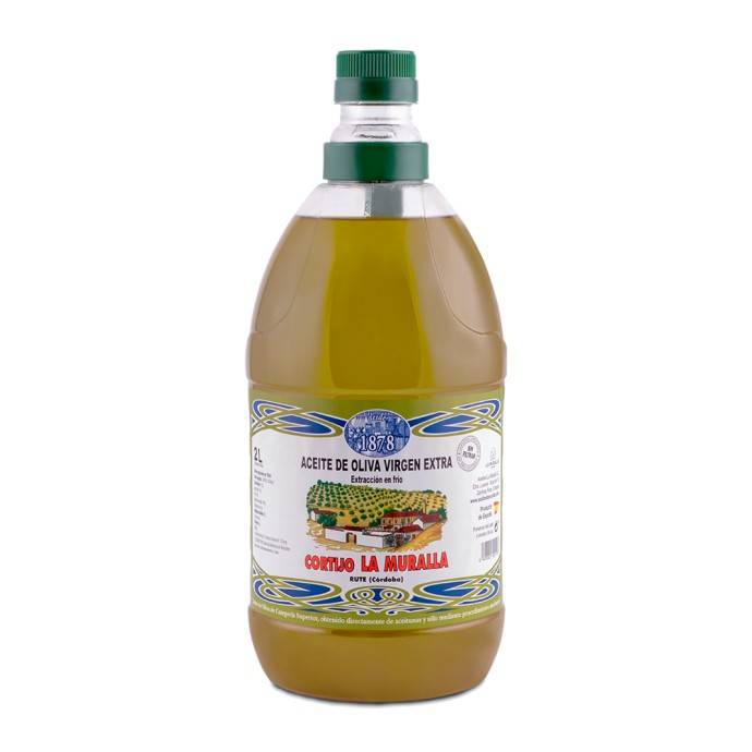 Cortijo La Muralla - PET 2 L. Aceite de Oliva Virgen Extra. Portada