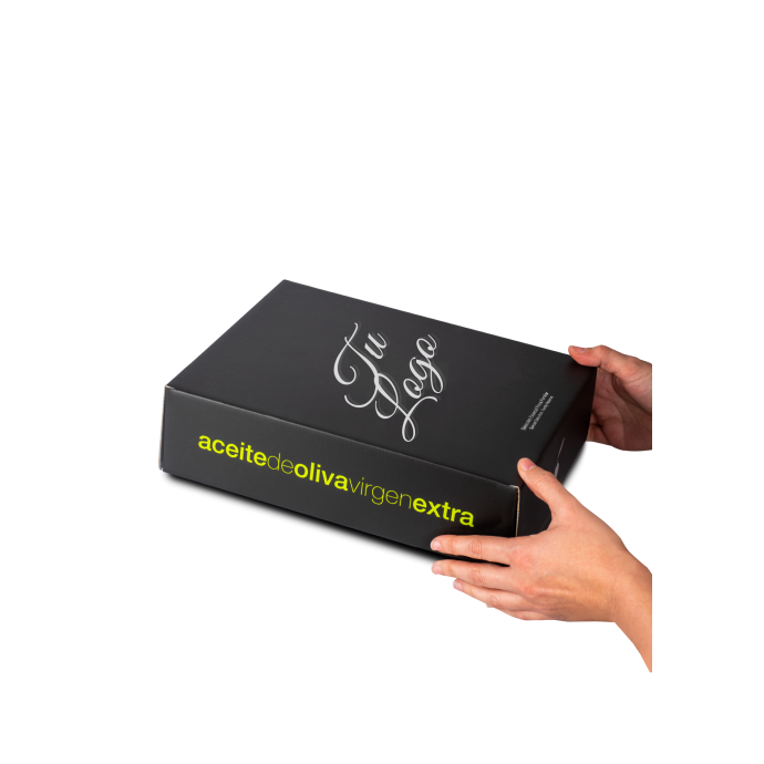 Customizable 750 ml gift case of 750 mL.