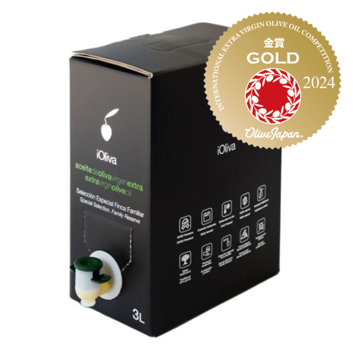 Extra Virgin Olive Oil Premium, iOliva, Hojiblanca Variety - Bag in Box 3 L.